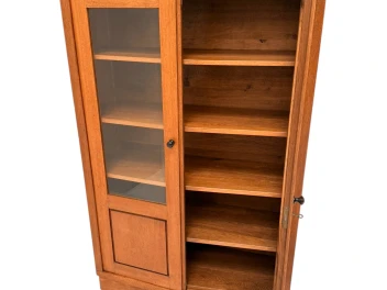 Art Deco Amsterdamse School Bookcase by Hildo Krop for Gebroeders Monsieur